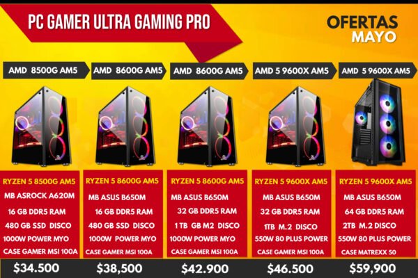 OFERTA DEL MES PC GAMERS